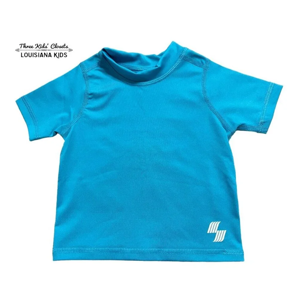 Place Sport 12-18m Bright Blue Swim Rashguard
